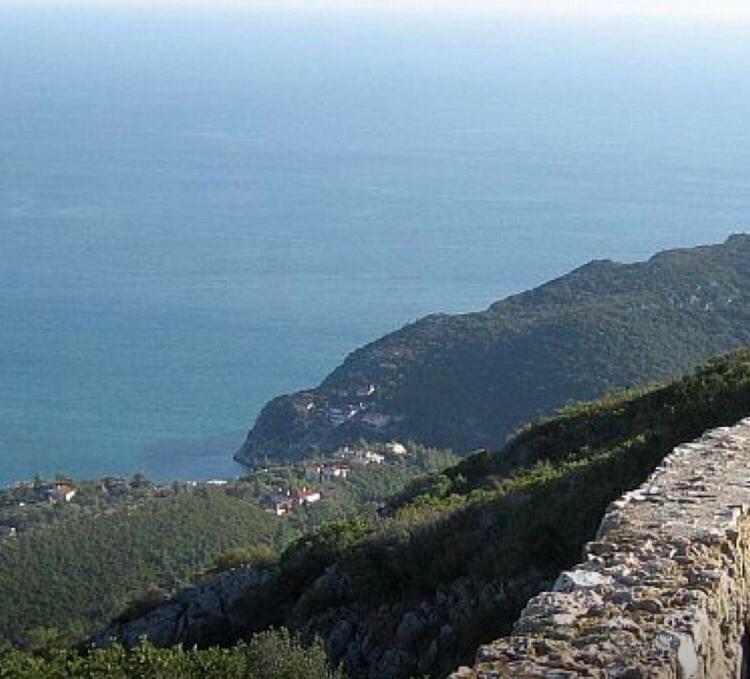 הוילה פורטיניו דא אראבידה Casa Do Farol Da Arrabida מראה חיצוני תמונה